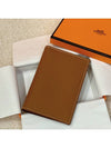 Wallet MC2 Card Holder Appsong Gold Brown - HERMES - BALAAN 7