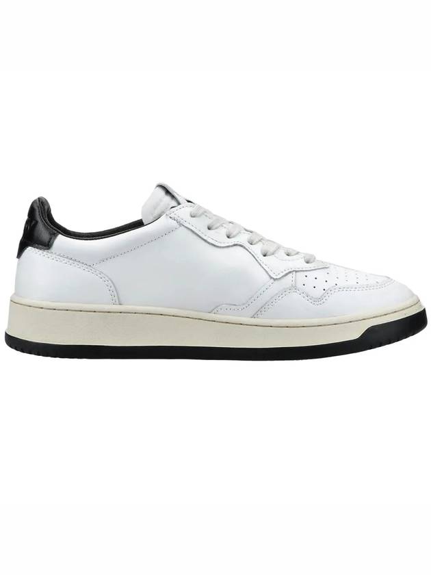 Medalist Leather Low Top Sneakers White - AUTRY - BALAAN 4