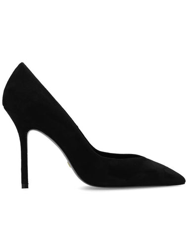 Stuart Weitzman ‘Eva’ Suede Stiletto Pumps, Women's, Black - STUART WEITZMAN - BALAAN 1