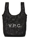 Logo Rebound Mesh Tote Bag Black - A.P.C. - BALAAN 2