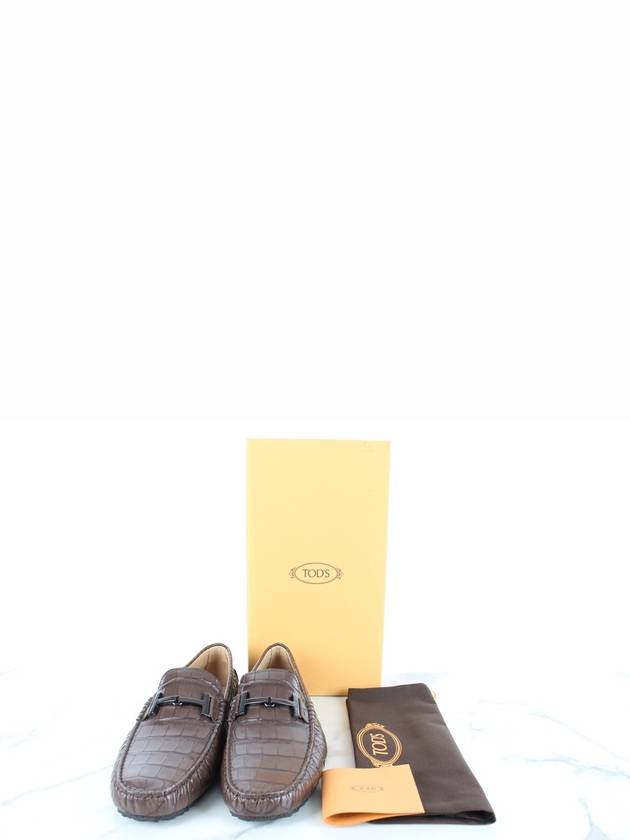 Alligator Wani Pattern Driving Loafers 9 280 - TOD'S - BALAAN 2