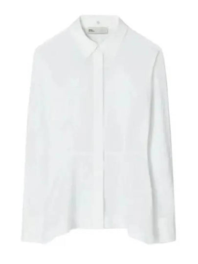 Poplin Shirt White - TORY BURCH - BALAAN 2