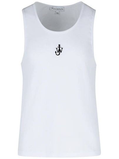 Logo Sleeveless White - JW ANDERSON - BALAAN 2