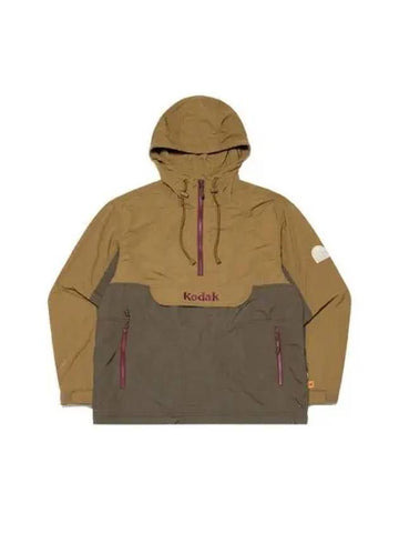 KODAK Apparel Trip Hooded Anorak KHAKI - KODO - BALAAN 1