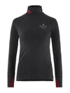 Women's Fafne Turtleneck Long Sleeve T-Shirt Raven - KLATTERMUSEN - BALAAN 2