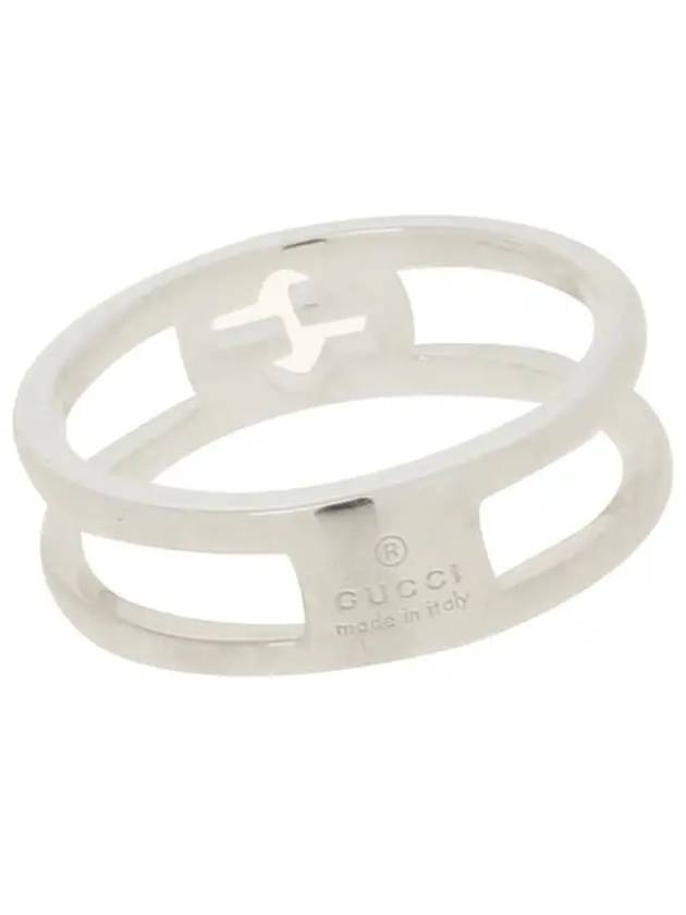 Interlocking G 6mm Ring Silver - GUCCI - BALAAN 4