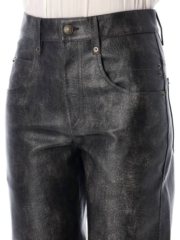 Isabel Marant Étoile Coralea Faux Leather Pants - ISABEL MARANT ETOILE - BALAAN 3