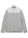 Bridge Back Logo Rain Jacket Grey - J.LINDEBERG - BALAAN 2