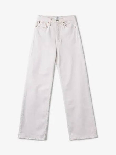 REDONE Refurbished 70S Ultra High Rise Wide Denim Pants Vintage White 19303WUHRSWLVTWH - RE/DONE - BALAAN 1