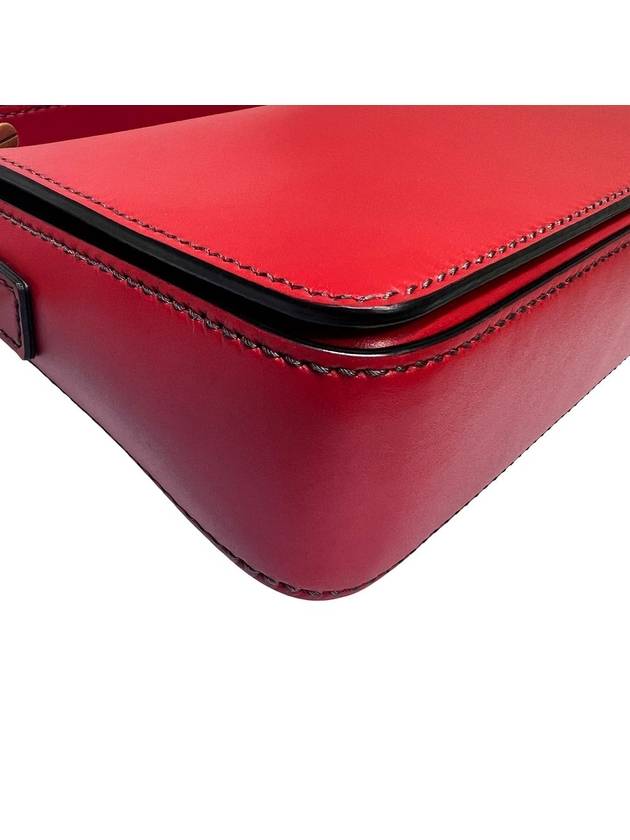 Women s M9001CVQV M40R Red Color Jar Flap Clutch Shoulder Bag - DIOR - BALAAN 10