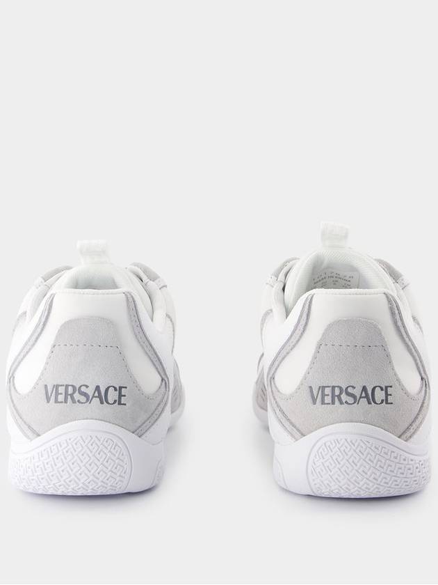 Sneakers - Versace - Leather - White - VERSACE - BALAAN 3