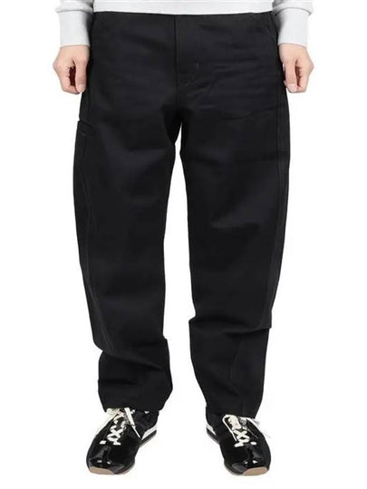 Twisted Workwear Straight Pants Black - LEMAIRE - BALAAN 2