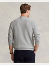 Cotton crewneck sweater gray - POLO RALPH LAUREN - BALAAN 4