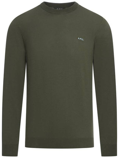 Mayeul Crewneck Sweatshirt Green - A.P.C. - BALAAN 2