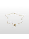 Tiffany Kiss diamond pendant Paloma Graffiti 18K gold necklace - TIFFANY & CO. - BALAAN 2