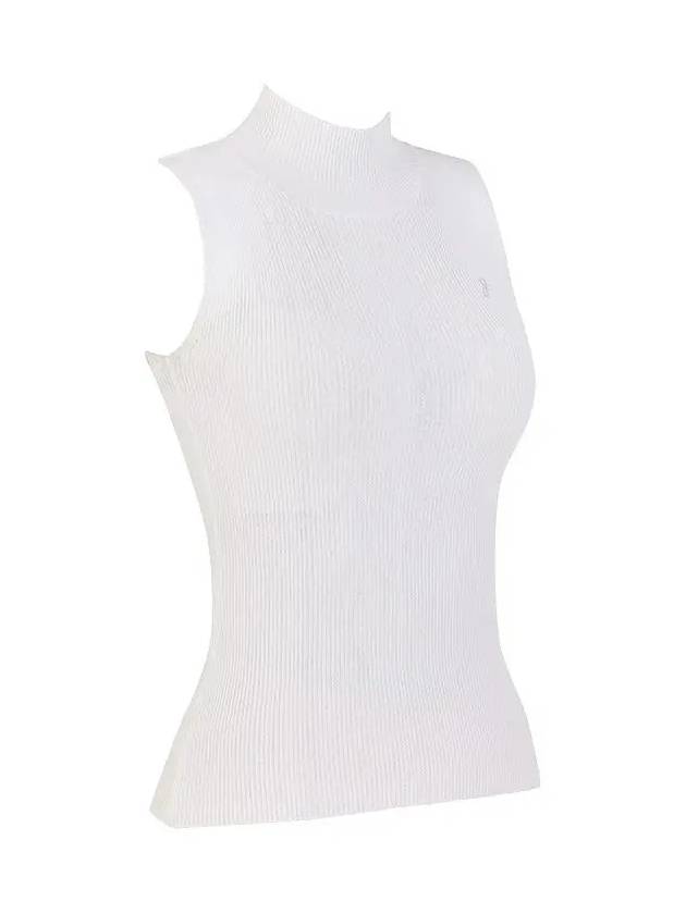 Golf Wear Summer Sleeveless Knit White - J JANE - BALAAN 3