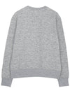 Women's Gold Star Athena Sweatshirt Melange Grey - GOLDEN GOOSE - BALAAN 3