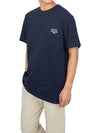 Raymond Short Sleeve T-shirt Navy - A.P.C. - BALAAN 5