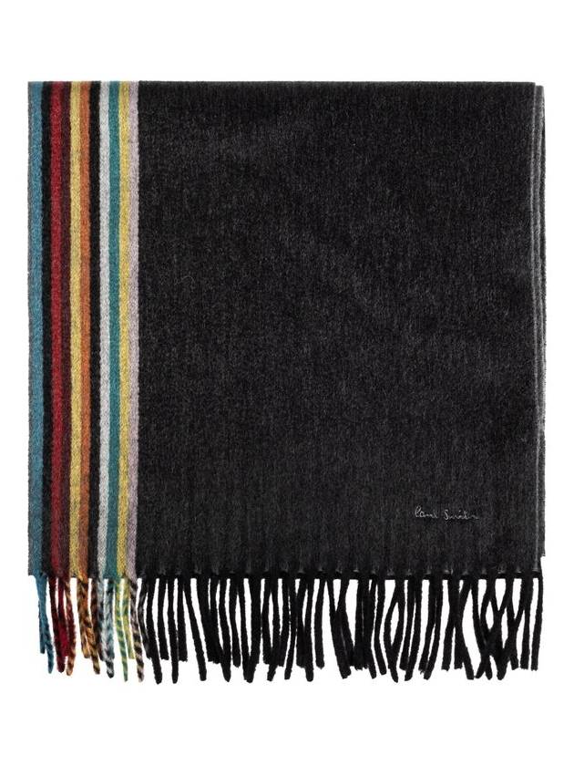 Paul Smith striped pattern scarf - PAUL SMITH - BALAAN 1