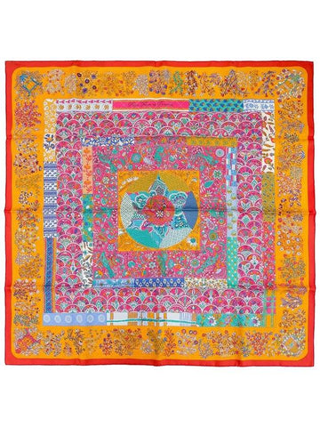 Pique Fleur de Provence Cares Scarf 90 4HS0199 - HERMES - BALAAN 1