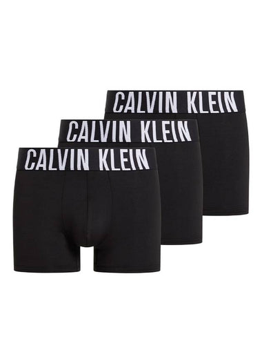 Waist Big Logo Drawn Briefs Black - CALVIN KLEIN - BALAAN 1