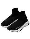 Speed Trainer High Top Sneakers Black - BALENCIAGA - BALAAN 2