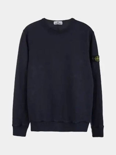 Kids Wappen Patch Navy Sweatshirt 751661340 V0020 - STONE ISLAND - BALAAN 1