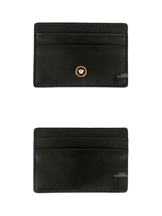 Medusa Leather Card Wallet Black - VERSACE - BALAAN 6