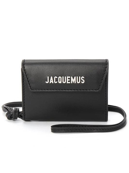 Le Porte Envelope Card Wallet Black - JACQUEMUS - BALAAN 2