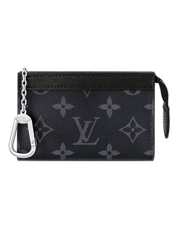 Pochette Cle Voyage Card Wallet Black - LOUIS VUITTON - BALAAN 1