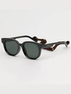 Eyewear Logo Detachable Strap Sunglasses Black - GUCCI - BALAAN 4