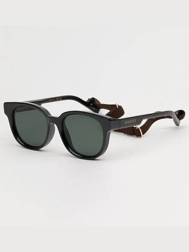 Eyewear Logo Detachable Strap Sunglasses Black - GUCCI - BALAAN 3