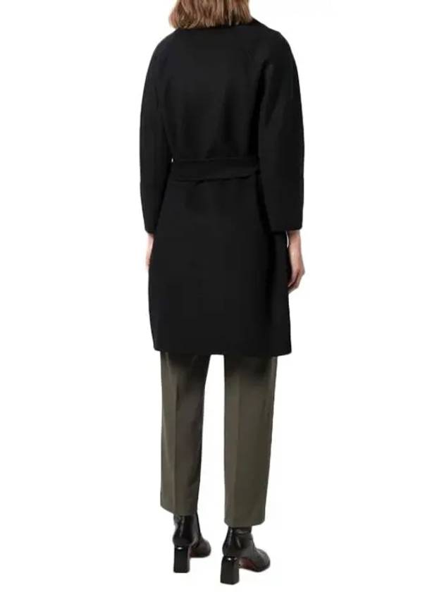 2390160439600 013 ARONA Arona black coat - MAX MARA - BALAAN 6