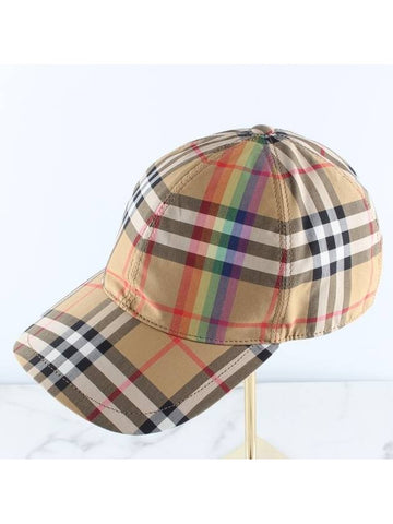 rainbow ball cap - BURBERRY - BALAAN 1