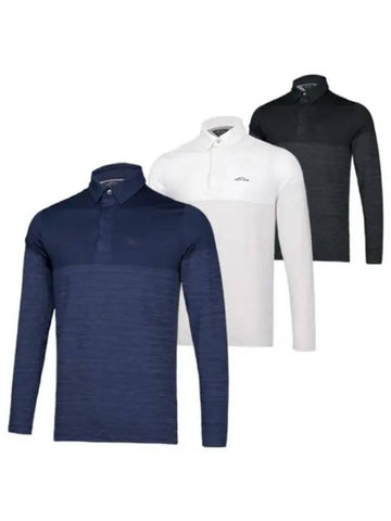 Adipure Men s Collar Long Sleeve T Shirt ED0981 ED0980 Domestic Product GQG022081776714 - ADIDAS GOLF - BALAAN 1