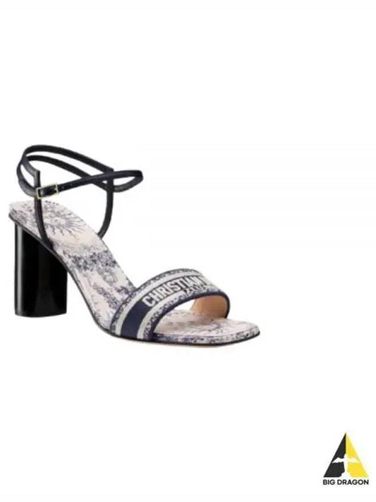 Dway Sandal Heels Blue White - DIOR - BALAAN 2