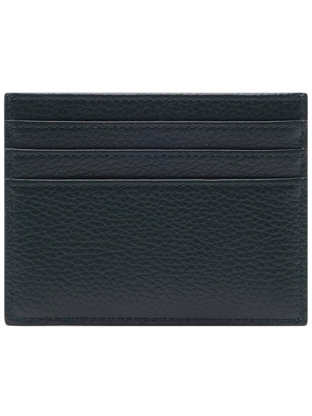 Classic Grained Leather Zipped Card Holder Green - MULBERRY - BALAAN 5