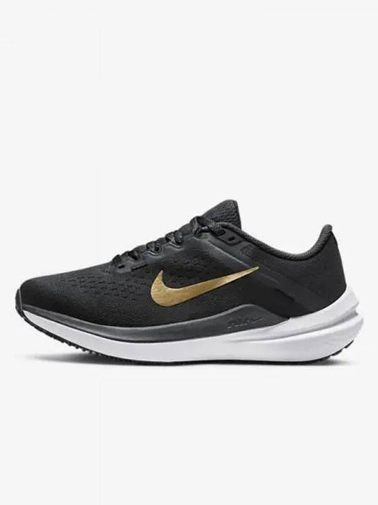 Winflo 10 Women s Road Running Shoes Anthracite Black White Metallic Gold DV4023 005 700429 - NIKE - BALAAN 1