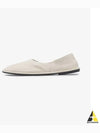 Canal Leather Slip-On Cream - THE ROW - BALAAN 2