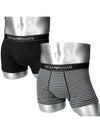 Men's Cotton Boxer Brief 2 Pack - EMPORIO ARMANI - BALAAN 2