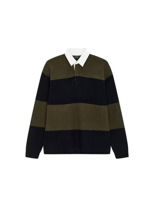 Men Collection Larkspur Rugby Knit Black 270833 - J.LINDEBERG - BALAAN 1