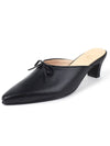 capri mule black - LECHROMAQI - BALAAN 3