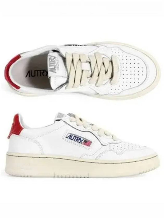 Action Red Tab Low Top Sneakers White - AUTRY - BALAAN 2