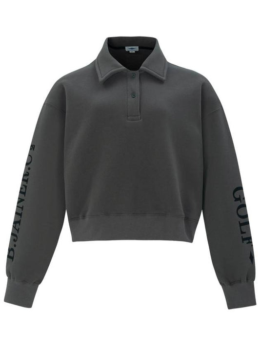 BJC collar sweatshirt Charcoal - BLUE JAINER CLUB - BALAAN 1