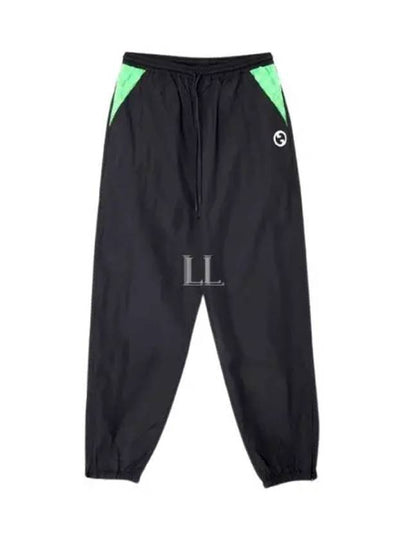 Nylon Track Pants Black - GUCCI - BALAAN 2