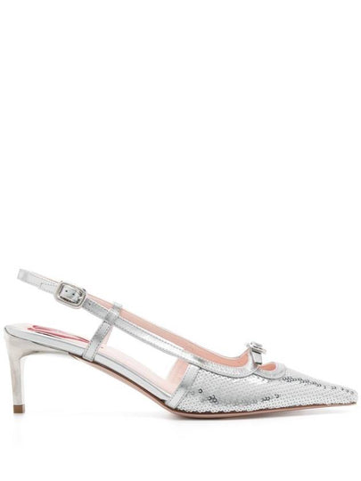 sequence metal slingback heel silver - ROGER VIVIER - BALAAN 2