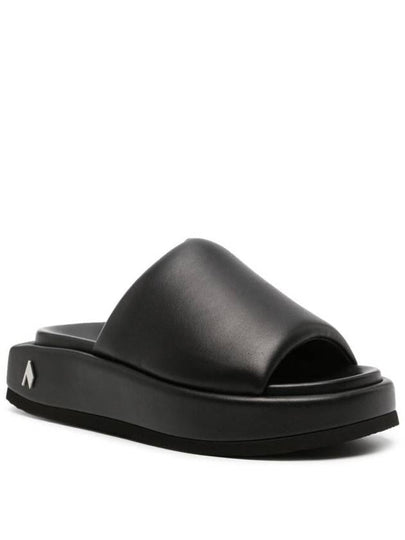 The Attico Mia Platform Leather Slides - THE ATTICO - BALAAN 2