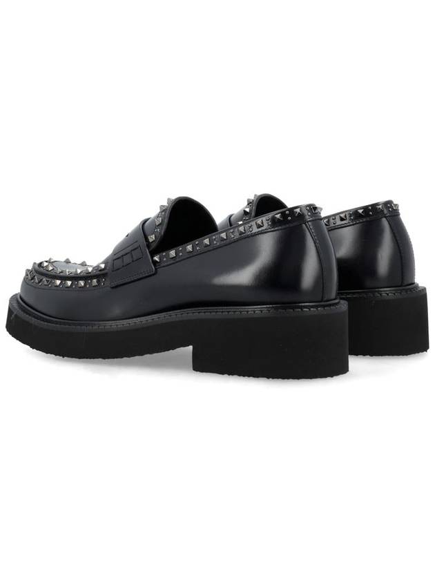 Valentino Garavani Gentleman Studs Loafers - VALENTINO - BALAAN 4