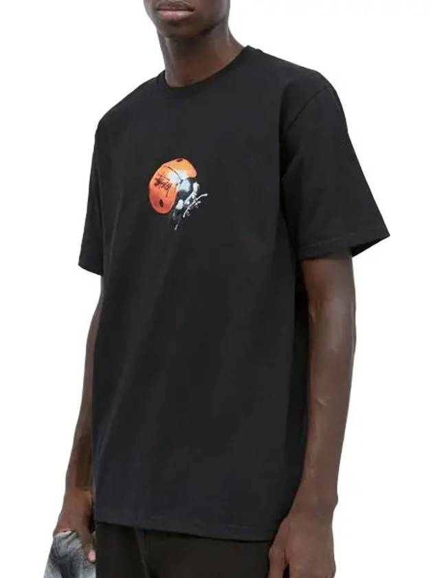 Ladybug graphic print short sleeve t shirt black 1904899BLAC - STUSSY - BALAAN 1