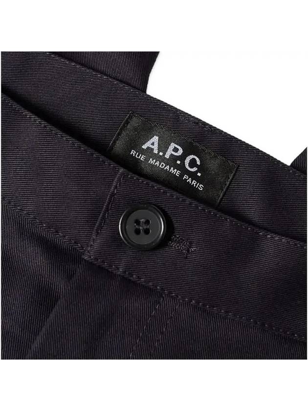 Classic Chino Straight Pants Navy - A.P.C. - BALAAN 6